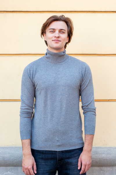Водолазка J.B4 (Just Before) серая