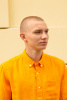 Рубашка Saint James оранжевая льняная