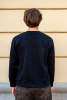 Свитшот J.B4 (Just Before) черного цвета с принтом на груди