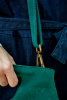 Сумка Humility с ручками в изумрудном цвете